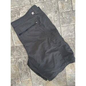 The North‎ Face Belted Cargo Nylon Shorts 40 Gray Hiking Outdoor Ripstop
